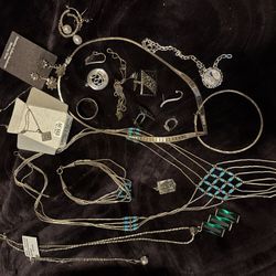 Sterling Silver Collection.  SOLD AS A lot!!!!