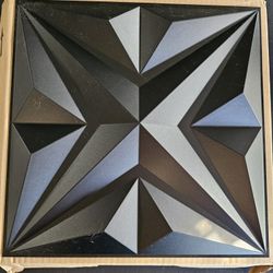 NEW 3D Wall Panels - Black
