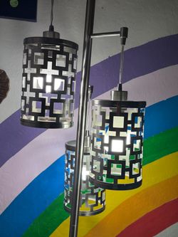 3 light floor lamp (Costco)