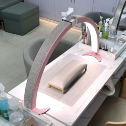 Nail Desk Moon Desk Lamp 