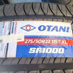 2x new 275 50 22 tires Chevy Silverado Tahoe Gmc Sierra Yukon Escalade