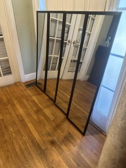 4 Full Length Mirror Set 