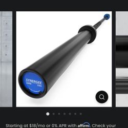 Synergee 28mm 20kg Regional Barbell with Needle Bearings 1500lb capacity