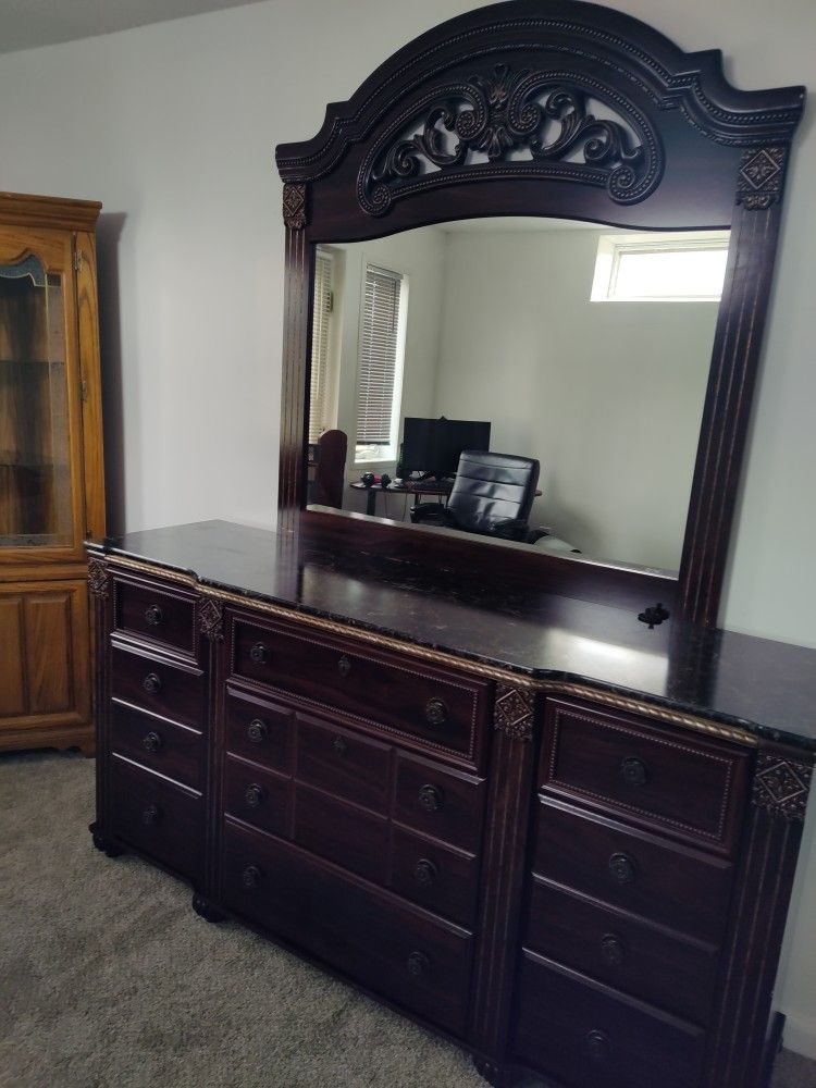 Dresser with Mirror