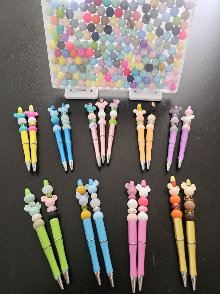 Colorful Beadable Pens
