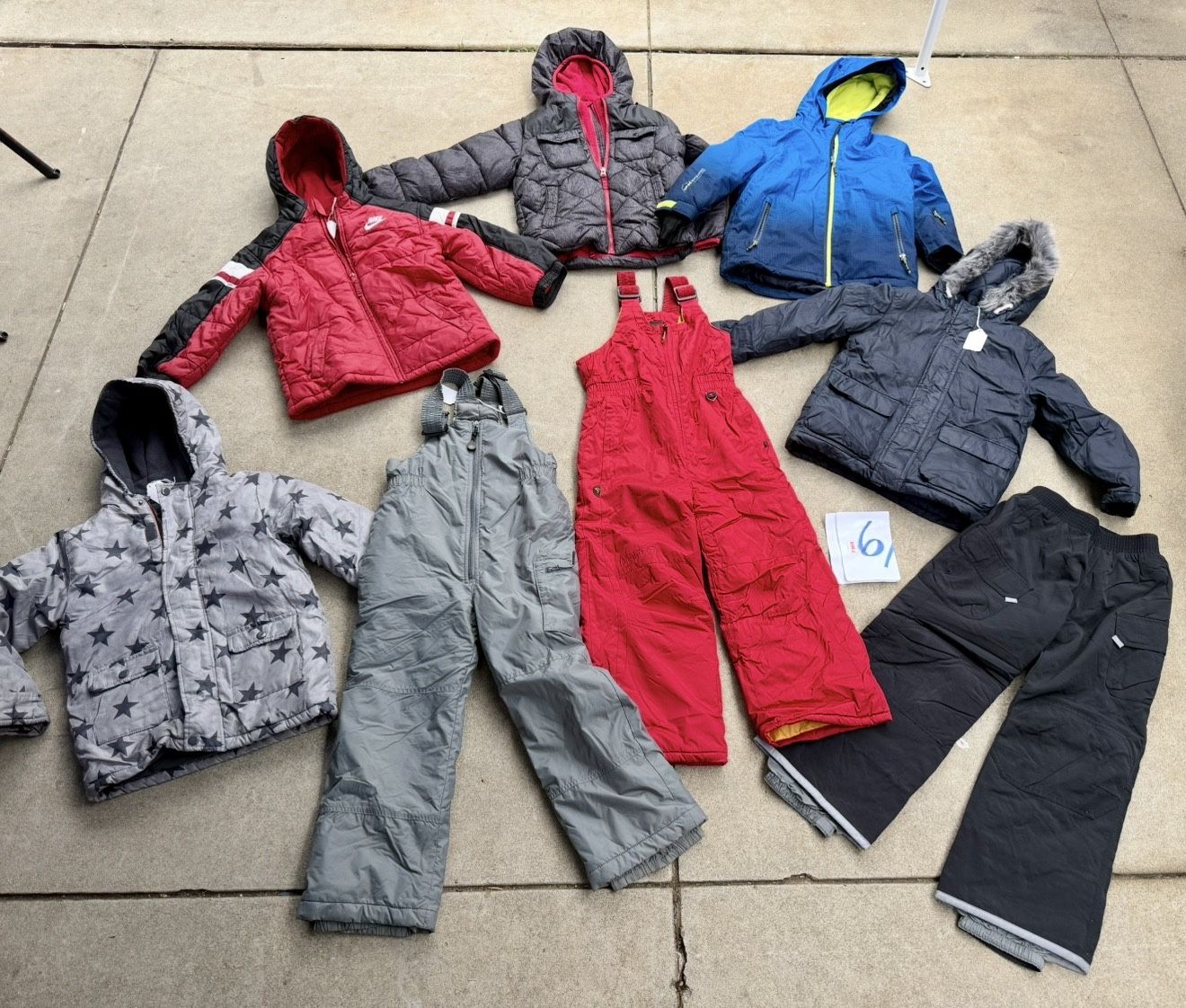 Boys & Girls Size 5-6 Ski/ Snow Clothes. Winter Jackets Pants And Bibs Great Brands !