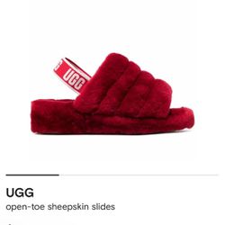 Fur Ugg Slides (brand New)
