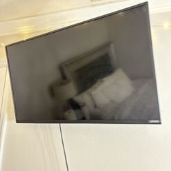 35"  Vizio Tv With Tv Mount (remote Included)