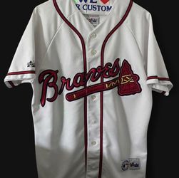Atlanta Braves Majestic Baseball vintage Authentic Jersey