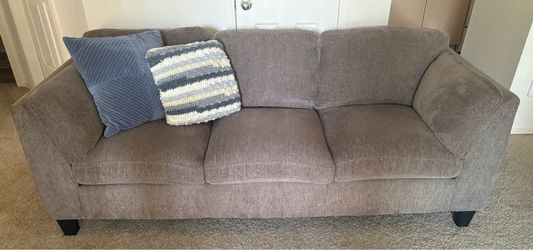 Comfy Neutral Sofa - Excellent Condition