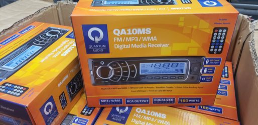 Am/fm Car stereo with usb, aux input. Din size