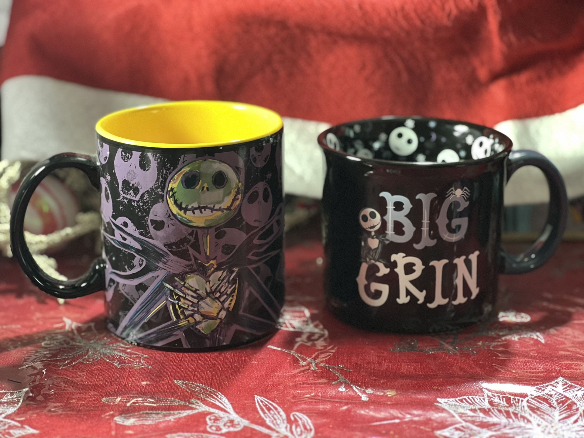 2 Nightmare Before Christmas Cups