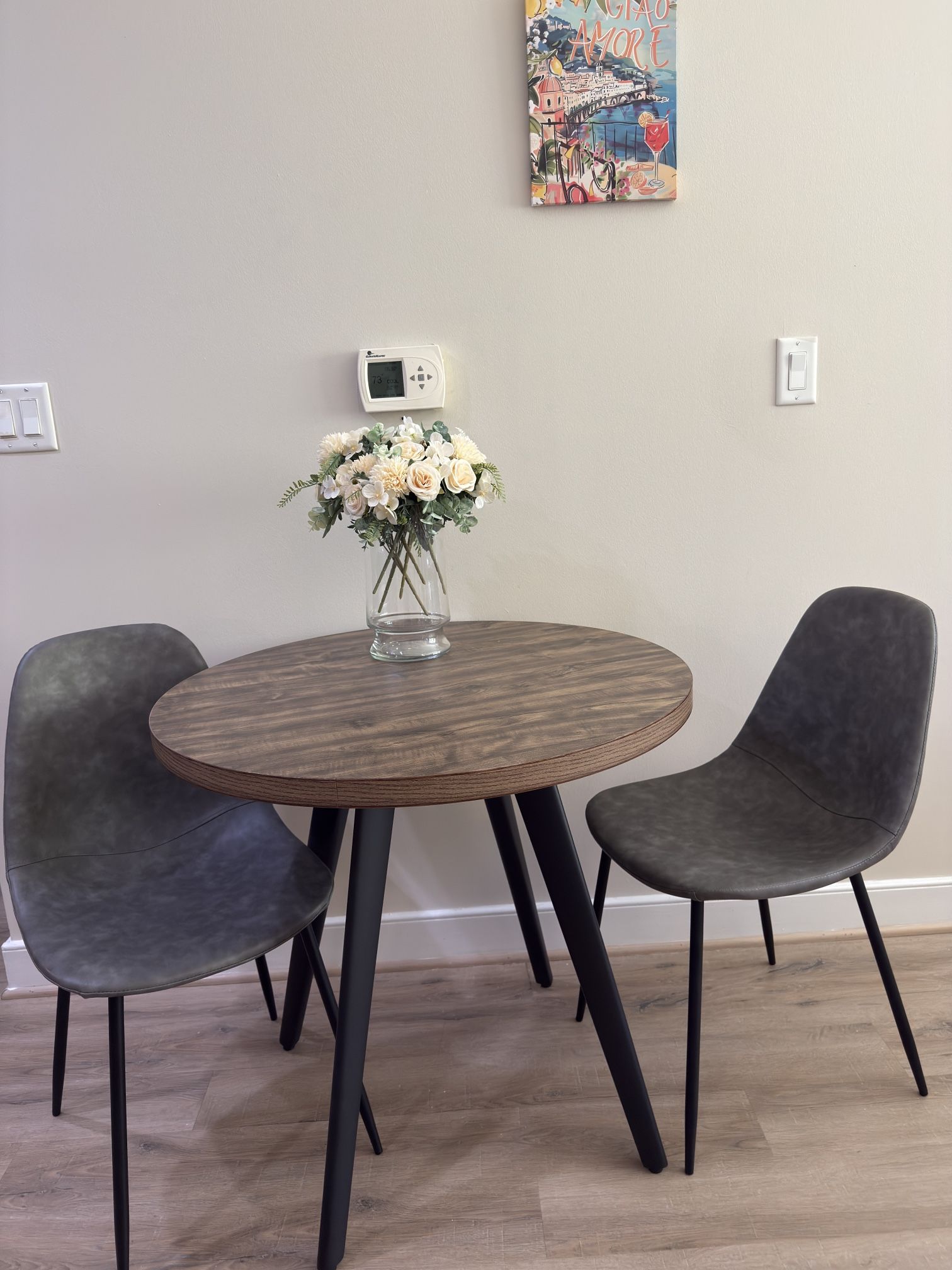 Dining Table For Two And 2 Chair