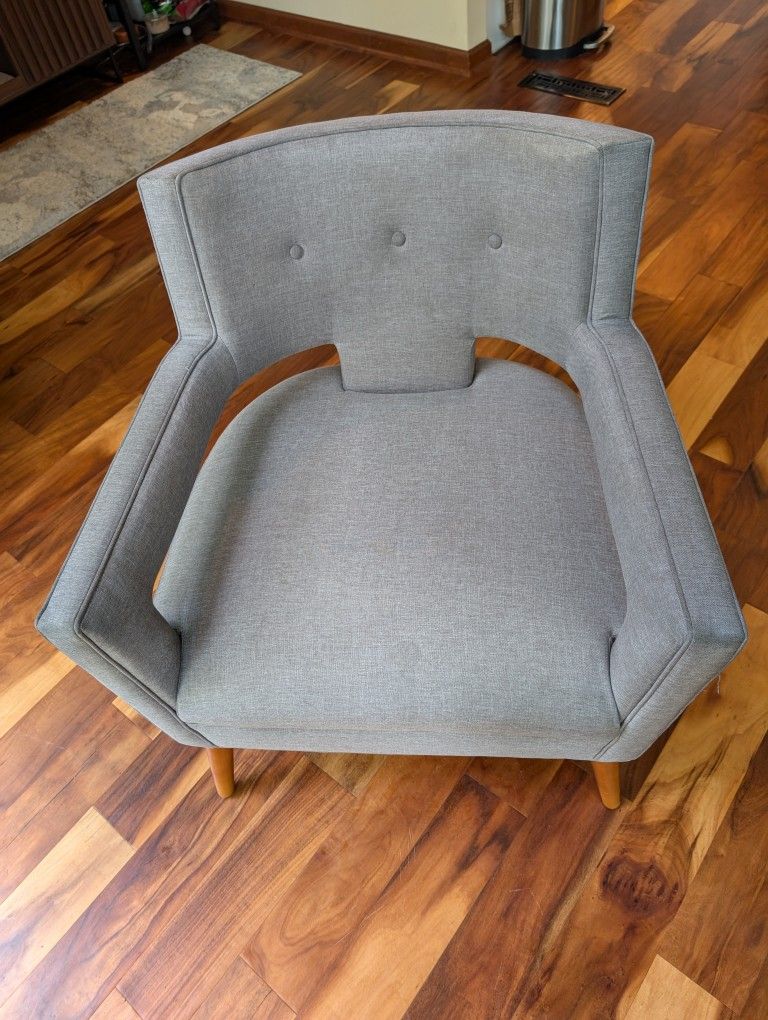 Grey Armchair/Reading Chair