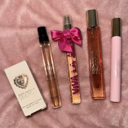 Travel size perfumes