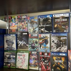 PLAYSTATION PS5 PS4 XBOX GAMES 