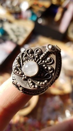 Sterling poison Ring size 11.5