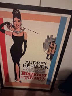 poster board Audrey Hepburn