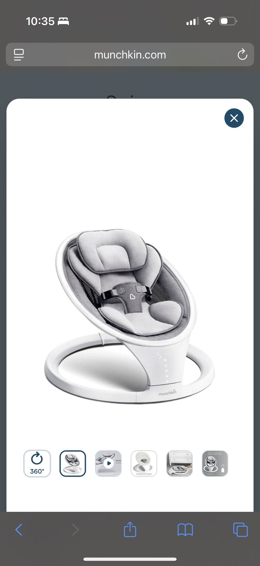 Munchkin Baby Swing