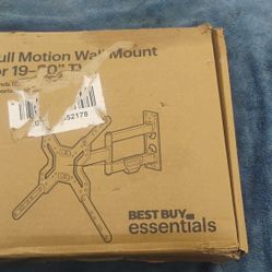 Full Motion TV Wall Mount for 19–50" TVs