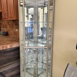 Small Space Corner Curio Cabinet 🦋