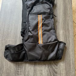 Hiking camping hydrated backpack park