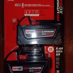 Milwaukee M18 Batteries 
