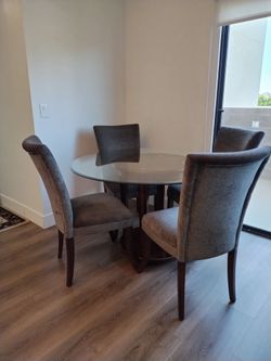 Dining table with 4 chairs