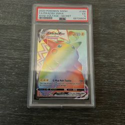 2020 PSA 5 Pikachu VMAX-vivid Voltage-secret