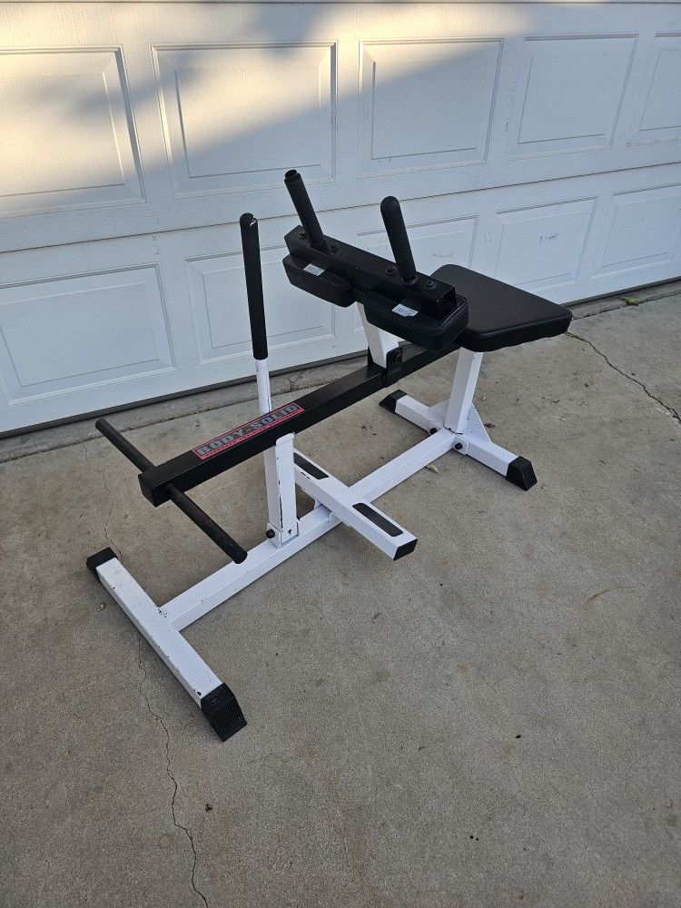 Weights Loaded Calf Raise Machine