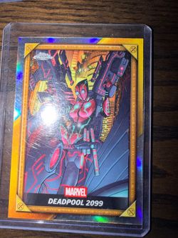 Deadpool topps chrome Deadpool 2099 marvel