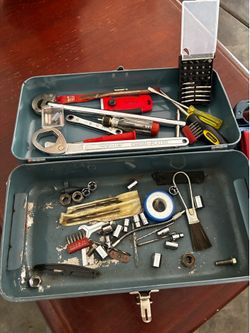 TOOLS WITH BOX. Good price