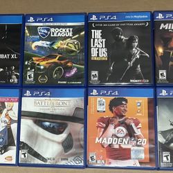 PS4 games