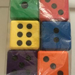 Giant Foam Dice