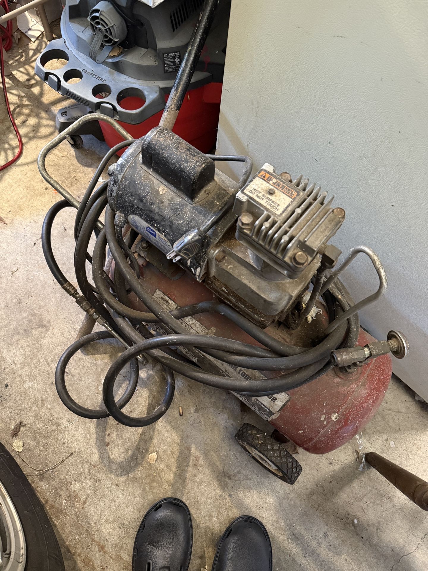 Sears 1/2 Hp Air Compressor 7.5 Gallons 100 PSI Max