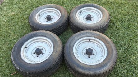 Keystone Outlaw 1 Aluminum 15x7 Inch Centerline style Wheels 5 on 4.5 Lug Dodge, Ford, Chevy