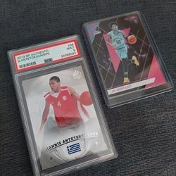 PSA Giannis A. Rookie SP Ja Morant Recon Panini Pink Card Topps