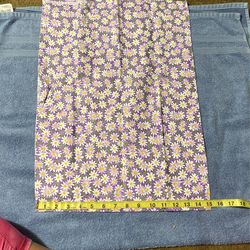 Purple Daisy Fabric 15 Inches 