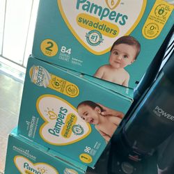 Pampers Size 2 And 1