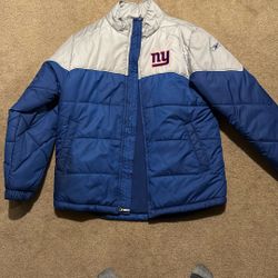 NY GIANTS JACKET (SIZE ADULT SMALL)