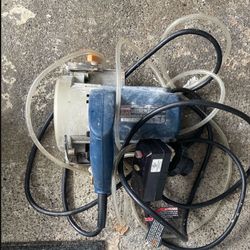 Ryobi TC400 4 Inch Wet/Dry Tile Saw In Case 