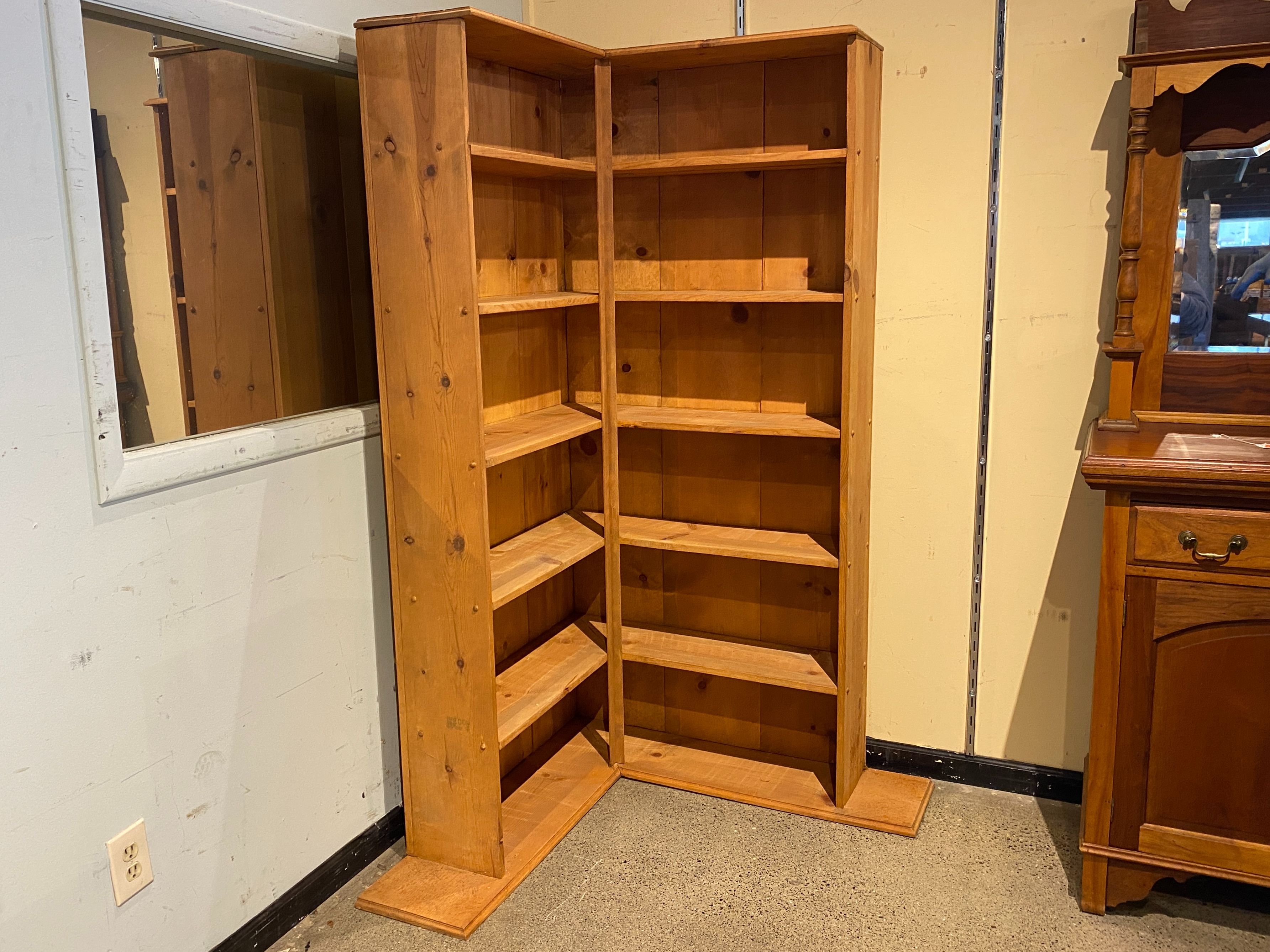 Tall Corner Pantry/Shop Shelf