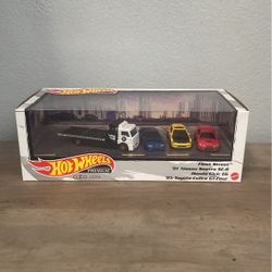 Hot Wheels Premium Diorama Sentra Civic Toyota Celica