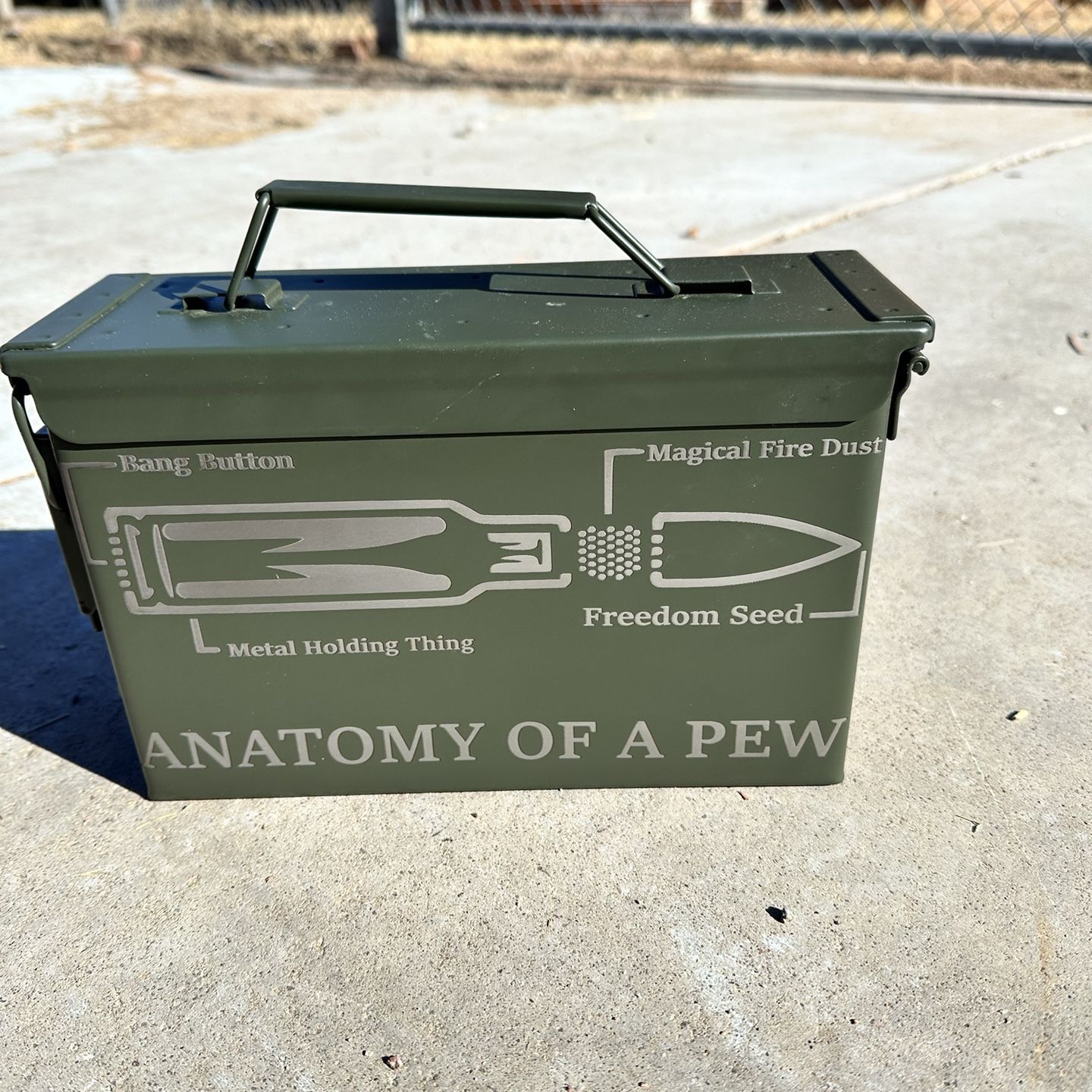 Personalized Ammo Case Engraved