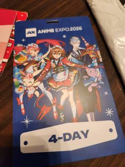 Anime Expo 4 day badge
