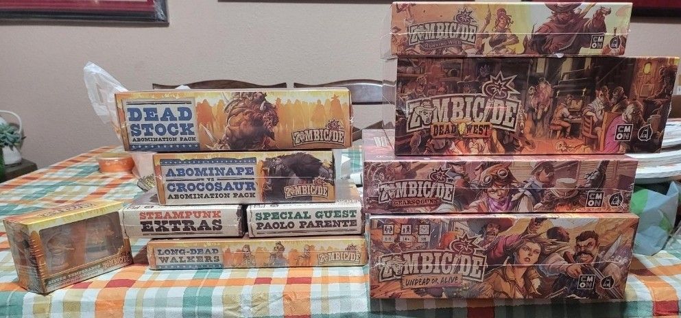 Zombicide Undead Or Alive Full Steam Pledge SEALED