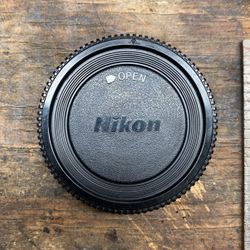 Nikon Lens Cap