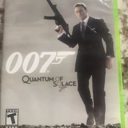 007 Quantum Of Solace For Xbox 360