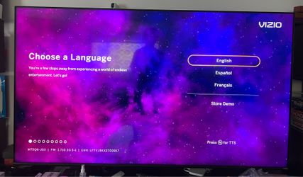 75 inch LED TV Vizio 4K QLED HDR Smart TV  Great Mid-range LED TV, not entry level