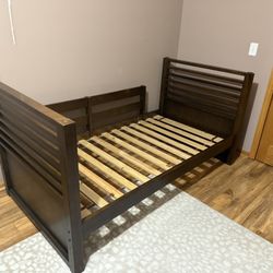 2 Beds That Were Bunk Beds 